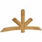 Ekena Millwork Alberta Rough Sawn Timber Gable Bracket, Western Red Cedar, 108"W x 40"H x 4"D x 6"F, 9/12 Pitch GBW108X40X0406ALB00RWR - alternate 5